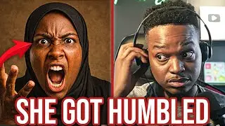 ANGRY Female Muslim CRASHES OUT On Me Because OF THIS?