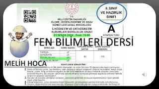 8. Sınıf 2024 Bursluluk Sınavı/Fen Bilimleri