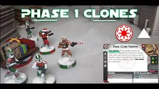 Phase 1 Clone Troopers- Full Unit Breakdown. Star Wars Legion