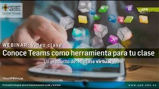 Webinar: Mi clase virtual en Teams