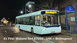 First Midland Red 67650 Transbus Enviro 300 (ZF/&euro;3) VX54MTO