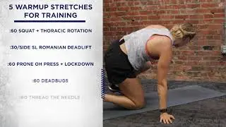 5 Warmup Stretches to do Before EVERY Workout (5 Minute Routine)