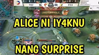 RSG VS TNC GAME 2 - ALICE NI IY4KNU