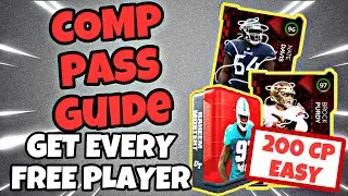 MADDEN 23 COMP PASS GUIDE, COMPETITIVE PASS GUIDE ,EASY WAY TO GET EVERY FREE PLAYER NO MONEY SPENT