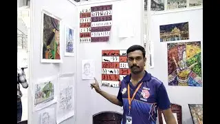 Shoaib Mahamood who is a deaf artist
