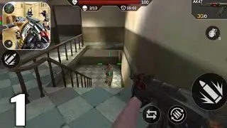 FPS Offline Strike : strike missions - Gameplay Walkthrough Part 1 (Android & iOS)