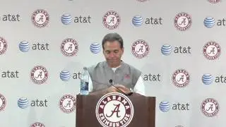 Nick Saban Press Conference (Aug. 20, 2013)