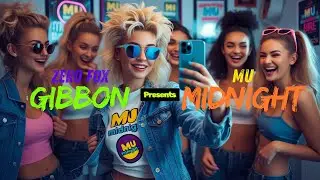 🎧 Zero Fox Gibbon Presents Mu Midnight 🌆 | The Synthwave Concert You Didn't Know You Needed 🔥🎶
