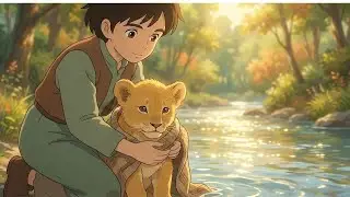 A Gentle Animal Rescue Story 🌿 | Cozy Ghibli-Style Animation for Kids & Family