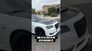 SRT8 MAGNUM HERE WE COME!!! 🥹 #srtdad #srt8 #chrysler300 #magnum #shorts