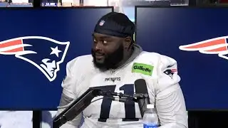 Mike Onwenu Talks Preparations for Cleveland's Defensive Line on Patriots Unfiltered