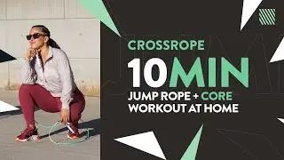 10 Minute Jump Rope + Core Workout At Home