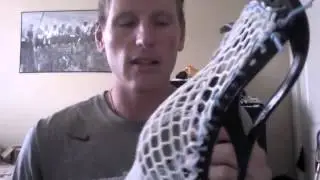 Stringing A Mesh Lacrosse Pocket: Tutorial by Krieg Shaw
