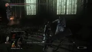 DARK SOULS 3 - DLC The Ringed City - Mezzaluce Lanciere della Chiesa / Halflight... (Boss Fight #2)