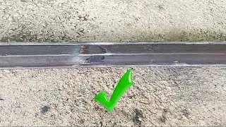 pipe joint welding tricks, strong welding pipe joint weld 6013 stick weld