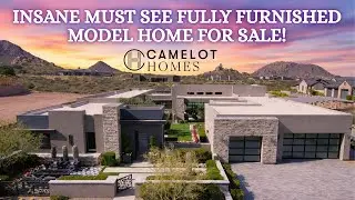 Must See Fully Furnished Model Home for Sale! [Shadow Ridge Camelot Homes | Scottsdale Arizona]