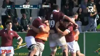 U18 Georgia vs England Rugby Highlights | All Tries | Aug 8, 2025
