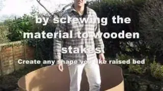 how to built raised bed in less than 2 minutes