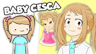 BABY CESCA in TUTTI gli stili del mondo #6 (Among Us, Tim Burton, Disney, Peppa pig, ecc...)