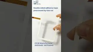 Flex Plus SD FPC by kiss out process-- #circuitboards #electronic #fpcb #flexplus #fpc #smt