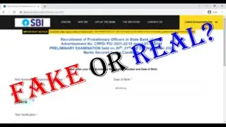 SBI PO Result - Fake or Real? | SBI PO Prelims Result 2021 | How to see Result | Check your Marks