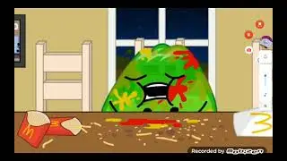 BFB - Gelatin Weight Gain, Burps and Vomits scene