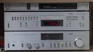 Akai AM-U33 & AT-S55 & DT-A2 vintage 80's