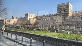 Istanbul Turkey - A bus journey starting from Istanbul Zeytinburnu and extending to Constantinople