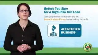 Before You Sign for a Bad Credit Auto Loan