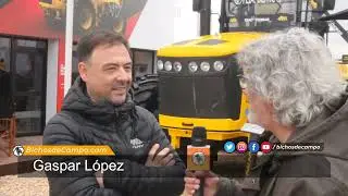 Gaspar L&oacute;pez, gerente comercial de la f&aacute;brica de tractores Pauny