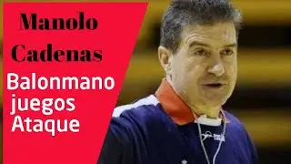 #Handball  #Balonmano Masterclass Juegos de Ataque - Manolo Cadenas