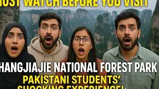 Exploring Zhangjiajie National Forest Park 2025| Avatar Mountains in Real Life|Pakistani in China 🇨🇳