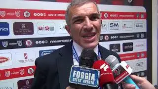 Foggia - Cerignola 2 - 1, dopo la contestazione in sala stampa parla solo Davide Pelusi