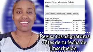 Selección de asignaturas UASD | Seleccionar con código