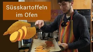 Unverpackt Kochen S&uuml;sskartoffeln im Ofen (vegan/glutenfrei)