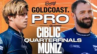 Morgan Cibilic vs Alejo Muniz | Bonsoy Gold Coast Pro presented by GWM 2025 - Quarterfinals