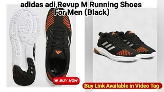 adidas adi Revup M Running Shoes For Men (Black)