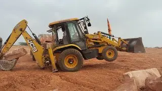 JCB 3dx.. loading work JCB tractor video