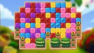 Lily's Garden | Day 58 | Level 2450 - Hard Level | saved by last move.