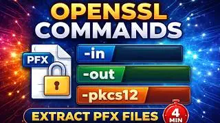 How to use OpenSSL Command to Extract or Export Private Key .CRT and .PFX File #ssl #windows #server