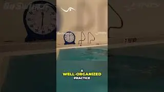 Swim Faster: Unlock Your Training Potential by Mastering the Clock! #shorts