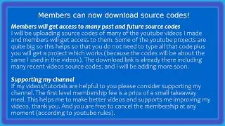 MFC C++ : My videos source code download available now to members