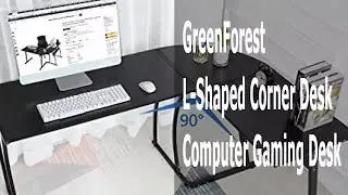 GreenForest L-Shaped Corner Desk Computer Gaming Desk | Review | Reasons To Buy
