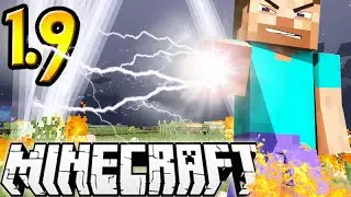 Minecraft 1.9 | DARK MAGIC POWERS | Spells, Curses & More! (One Command)