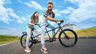 NAIK SEPEDA TANDEM SAMA ISTRI!!!