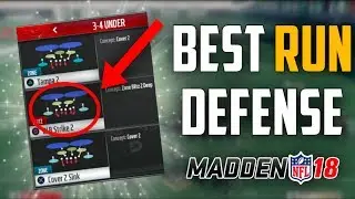 100% BEST RUN DEFENSE IN MADDEN 18!! | STOP THE RUN EVERY TIME IN MADDEN 18! | RUN DEFENSE MADDEN 18