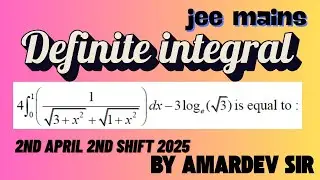 4 integral 1,0(1/root 3+x^2+root 1+x^2) dx-3log e (root3)is equal to|