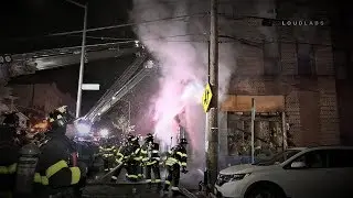 Dramatic FDNY Rescue of Child | Bronx 2-Alarm Pelham Bay Apartment Fire