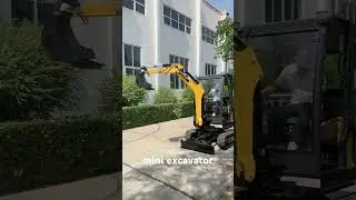 Multifunctional farmland mini excavator can replace various tools #excavators #minirotavator