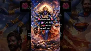 #माँ kali🌺feel the power of Devi mantra #trending#mahakali#durgapuja#guptanavratri,2026#viral🔱🌺#yt🌺